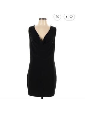 Cache Black Sleeveless Casual Dress Size L